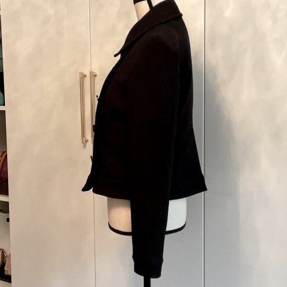 LOFT • Black Pea Coat - Picture 3 of 17